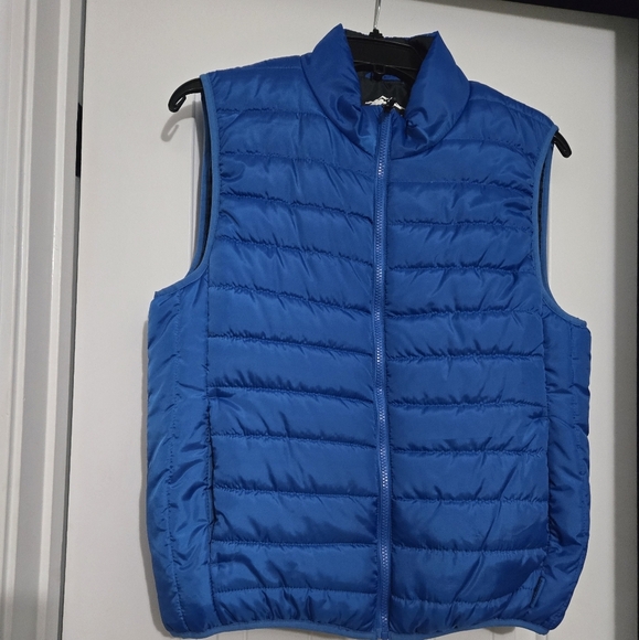 Mens Medium Pacific Trail blue Puffer Vest - Picture 1 of 5